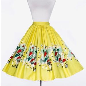 XL Pinup Girl Clothing Mary Blair umbrellas skirt